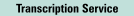 Transcription Service